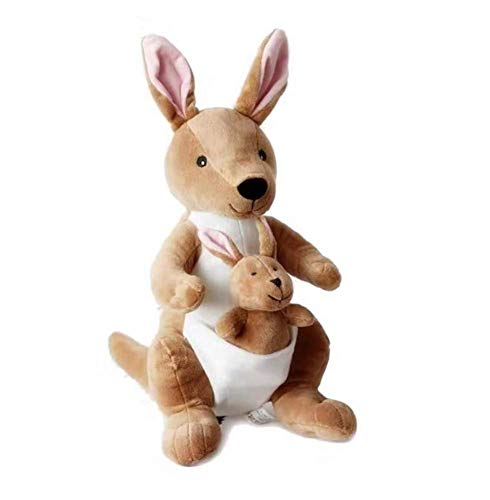 MISLD La Madre y el niño Creativo 28cm Canguro muñeco de Peluche, Juguete de Peluche marrón Canguro MISLD La Madre y el niño Creativo 28cm Canguro muñeco de Peluche, Juguete de Peluche marrón Canguro