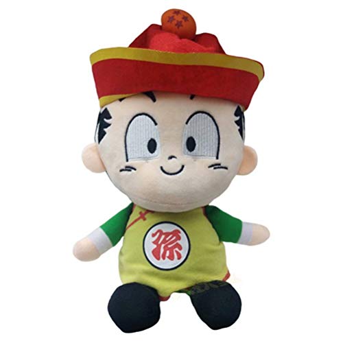 Muñeco De Peluche Dragon Ball Personajes De Anime Clásico Japonés Super Saiyan Son Goku/Vegeta/Piccolo/Son Gohan/Trunks Adorno De Figura De Peluche para Decoración Y Colección Y Regalo