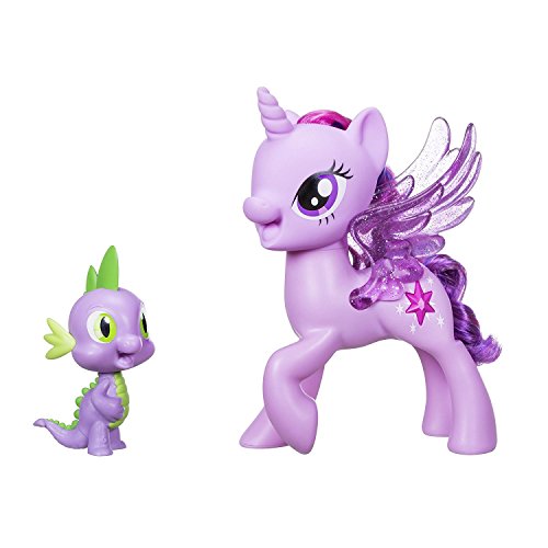 My Little Pony c0718 – Princesa Twilight Sparkle & Spike, el dragón – Sing endes Duo (Polish Voz Versión), más Colores