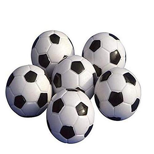 Ndier - Balón de fútbol de repuesto para balón de fútbol, color negro y blanco