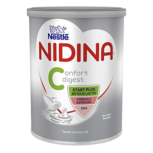 Nestlé NIDINA CONFORT DIGEST 1 - Leche para lactantes en polvo - Fórmula Para bebés -Desde el primer día - 800g