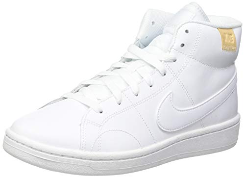 Nike Court Royale 2 Mid, Zapatos de Tenis Mujer, Bianco, 38 EU Nike Court Royale 2 Mid, Zapatos de Tenis Mujer, Bianco, 38 EU