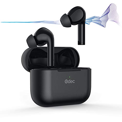 Odec Auriculares Bluetooth, In Ear Auriculares Inalámbricos con Cancelación Activa De Ruido, 35 Horas y Carga Rápida USB-C, 4 Micrófonos, Bluetooth 5 Sonido Estéreo, Control Táctil, IPX5 Odec Auriculares Bluetooth, In Ear Auriculares Inalámbricos con Cancelación Activa De Ruido, 35 Horas y Carga Rápida USB-C, 4 Micrófonos, Bluetooth 5 Sonido Estéreo, Control Táctil, IPX5