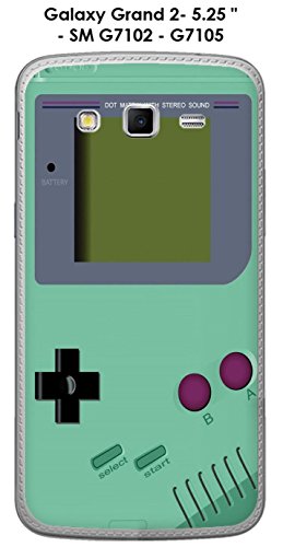 Onozo Carcasa Samsung Galaxy Grand 2-5.25 – SM G7102 G7105 Game Boy – Lucite Green