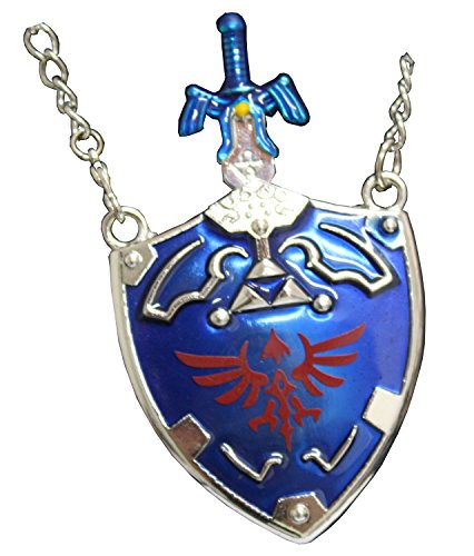 PIDAK collar con escudo y espada extraíble - en metal libre de níquel - tienda