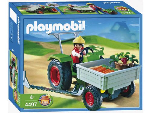 PLAYMOBIL 4497 - Granjera con Tractor