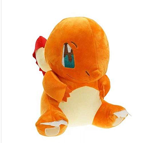 Pokemon Charmander Peluche de Pokémon para mascota, 30 cm, Pequeño dragón de fuego, 30 cm