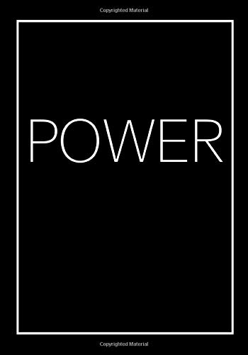 Power: Stunning Decorative Book For Styling Your Coffee Table, Console Table, Bookshelf, End Table & More | For Show Home Display Style Effect, ... - Size 7" x 10" Inch - Text Also On Spine