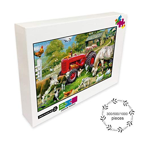 Pueblo De Animales De Granja Rompecabezas De Madera Para Adultos 300/500/1000 Piezas Juegos De Juguetes Educativos Regalo Pinturas Decorativas Para El Hogar Ilustraciones Pueblo De Animales De Granja Rompecabezas De Madera Para Adultos 300/500/1000 Piezas Juegos De Juguetes Educativos Regalo Pinturas Decorativas Para El Hogar Ilustraciones