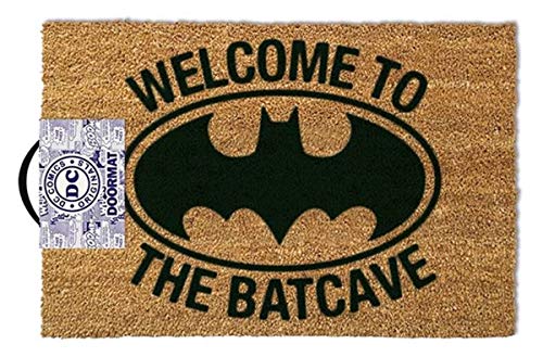 Pyramid International Bienvenido a la Estera de Puerta de Batman Batcave