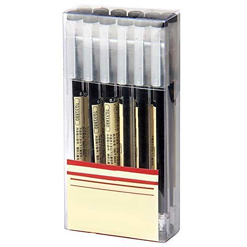 Reuvv 12 Piezas/Set Gel Bolígrafo Simple Estilo Bolígrafo Tinta Gel Bolígrafo 0.35mm Oficina Colegio Papelería Oficina Colegio Suministro - Negro Reuvv 12 Piezas/Set Gel Bolígrafo Simple Estilo Bolígrafo Tinta Gel Bolígrafo 0.35mm Oficina Colegio Papelería Oficina Colegio Suministro - Negro