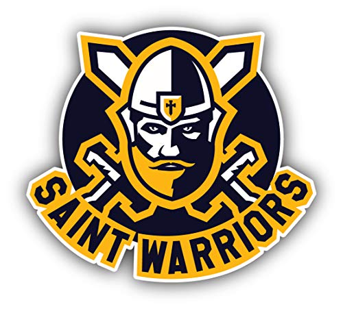 Saint Warriors Emblem - Self-Adhesive Sticker Car Window Bumper Vinyl Decal Pegatina Engomada para del Coche