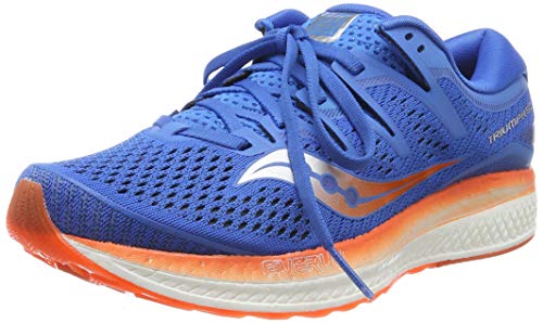 Saucony Triumph ISO 5 - Zapatillas de running para hombre, Azul (Blue/Orange 36) 45 EU