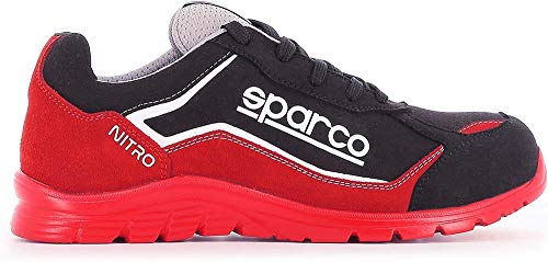 Sparco - Zapatillas Nitro S3 Rojo/Black Talla 42 EU