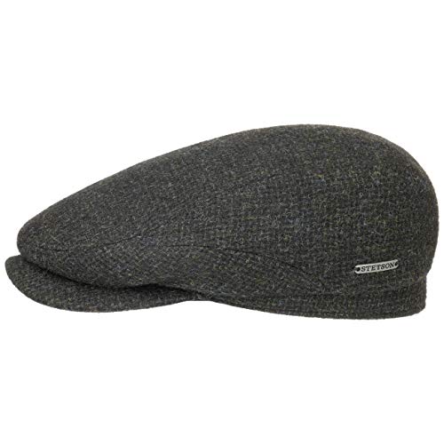 Stetson Gorra Plana Belfast Tweed - Gorra chata de Caballero - Gorra de Lana con Visera - con Forro de algodón - otoño/Invierno - Gorra de Caballero Verde Oliva 56 cm Stetson Gorra Plana Belfast Tweed - Gorra chata de Caballero - Gorra de Lana con Visera - con Forro de algodón - otoño/Invierno - Gorra de Caballero Verde Oliva 56 cm