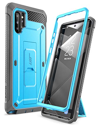 SupCase Funda Galaxy Note 10 Plus [Unicorn Beetle Pro Serie] Antigolpes Case con Soporte Pesado sin Protector de Pantalla Incorporado (Azul)