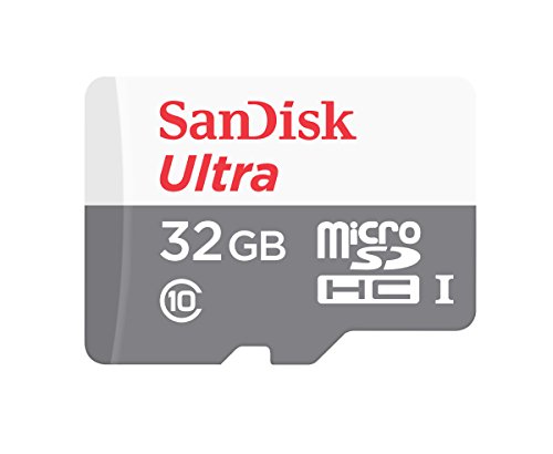 Tarjeta de Memoria SanDisk Ultra Android microSDHC de 32 GB con hasta 80 MB/s y Class 10