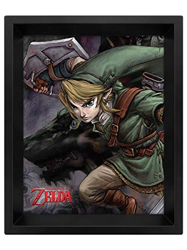 The Legend Of Zelda - Poster 3D Zelda Twlight Link