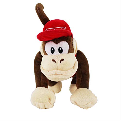 Therfk Super Mario Bros Donkey Kong Diddy Kong Macacos Animais Animales Muñecas Juguetes 22Cm