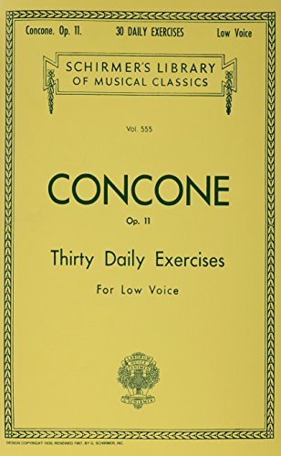 THIRTY (30) DAILY EXERCISES OP11 LOW VOICE (1986-11-01)