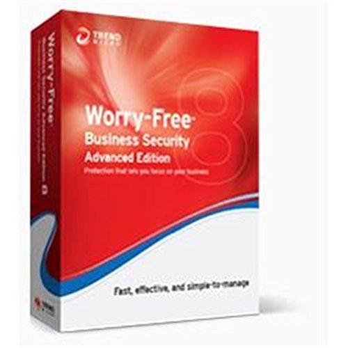 Trend Micro Worry-Free Business Security Advanced v8 - Seguridad y antivirus (Full, 5 usuario(s), 1 Año(s), 5120 MB, 450 MB, 512 MB)