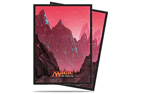 Ultra Pro Mana 5 Mountain Standard Deck Protector Sleeves for Magic 80ct, Color gebirge (E-86457)