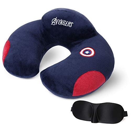URAQT Almohadilla Infantil de Viaje, Almohada de Viaje en Forma de U para Niños, Soporte para el Cuello y la Cabeza para en Case y Outdoor, Azul Oscuro URAQT Almohadilla Infantil de Viaje, Almohada de Viaje en Forma de U para Niños, Soporte para el Cuello y la Cabeza para en Case y Outdoor, Azul Oscuro