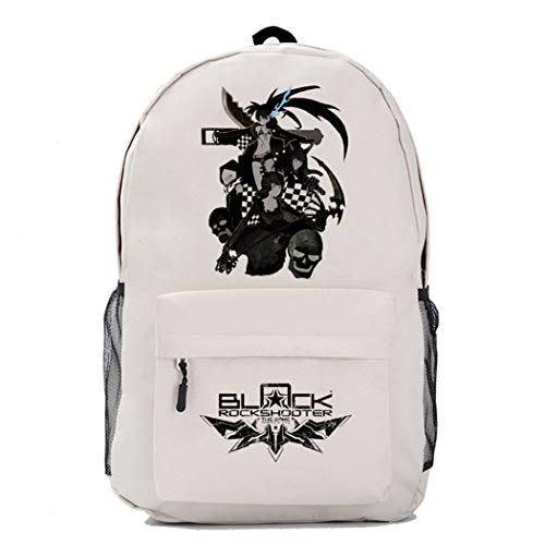 WANHONGYUE Black Rock Shooter BRS Anime Backpack Mochila Infantil Casual Daypack Bolsa de Viaje Niña Niño Beige /9