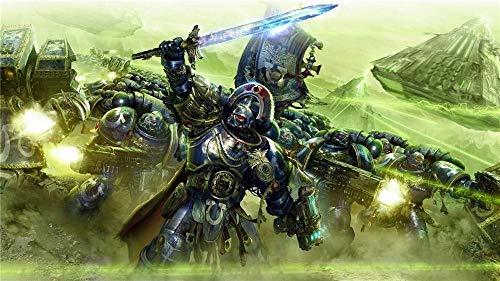 Warhammer 40,000 Dawn of War III Rompecabezas De 500 Piezas (20In X 15In) para Adultos, Niños, Adolescentes, Niñas Y Niños, Regalos De Cumpleaños Populares