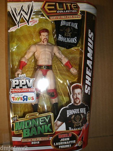 Wwe Elite Collection Pay Per View Money in the Bank SHEAMUS Build John Laurinaitis by Mattel