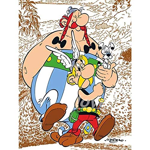 YXLY Cartoon Asterix Puzzle-1000-Piece - Puzzle 3D Adult Puzzles Art DIY Juego De Ocio Juguetes Hogar Regalo Educativo