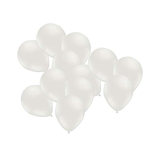 20pcs Multi usos globos de látex de 12 pulgadas de perlas globos del partido blanco para la fiesta de cumpleaños Decoración de vacaciones