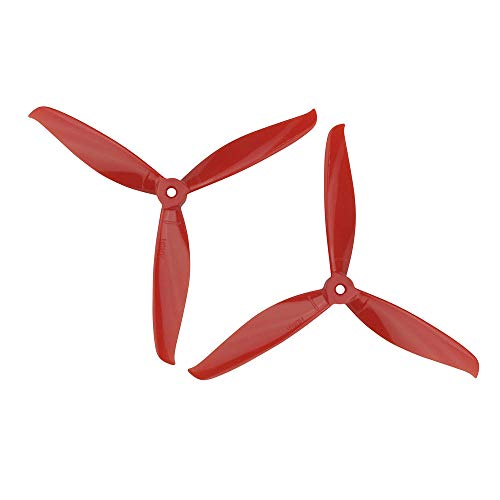 7040 3-Blade CW CCW Propeller Amarillo Rojo Negro Gris for RC Drone FPV Racing 8 Pares