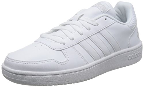 adidas Hoops 2.0, Zapatillas Hombre, Blanco (Footwear White/Footwear White/Grey 0), 47 1/3 EU