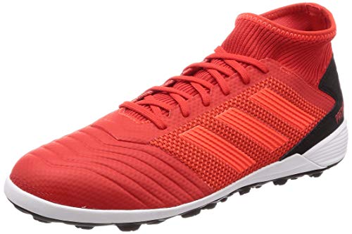 adidas Predator 19.3 TF, Zapatillas de Fútbol para Hombre, Multicolor (Rojact/Rojsol/Negbás 000) , 44 EU