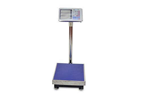 AgoraDirect - Báscula Industrial 150kg/20g, Pantalla LCD Digital, Gran Plataforma De Acero Inoxidable De 30x40cm, Balanza Industrial De Paquetes Postales Para Pesaje En Oficina De Correos, Almacén, Ma AgoraDirect - Báscula Industrial 150kg/20g, Pantalla LCD Digital, Gran Plataforma De Acero Inoxidable De 30x40cm, Balanza Industrial De Paquetes Postales Para Pesaje En Oficina De Correos, Almacén, Ma