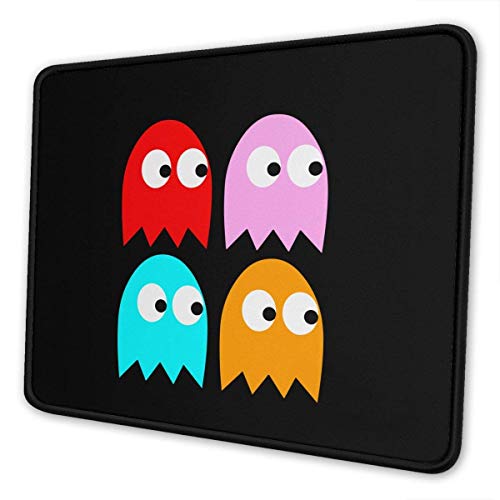 Alfombrilla de ratón para Juegos de tamaño múltiple Pac-Man, Alfombrillas de ratón Antideslizantes rectangulares