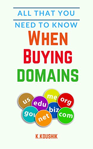 All That You Need to Know When Buying Domains (English Edition)