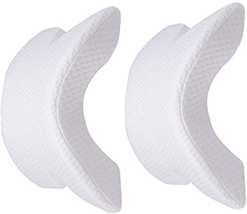 Almohada Cervical, Memory Foam Pillows, en Forma de U. Almohada de Cuello. Alivia la presión Cervical de la Cabeza (1 Unidad) + Regalo Caja para Guardar mascarilla