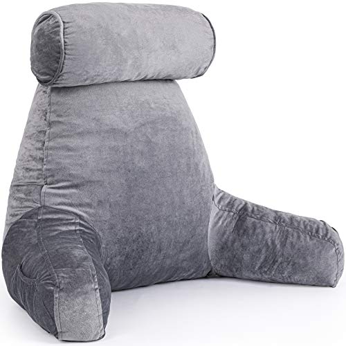 AMERIERGO Almohada de Lectura con Espuma Viscoelástica Triturada, Ideal para Trabajar, Leer o Jugar en la Cama/Sofá/Suelo AMERIERGO Almohada de Lectura con Espuma Viscoelástica Triturada, Ideal para Trabajar, Leer o Jugar en la Cama/Sofá/Suelo