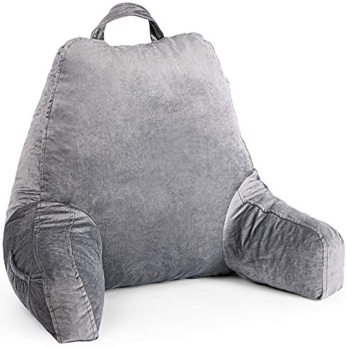 AMERIERGO Almohada de Lectura con Espuma Viscoelástica Triturada, Ideal para Trabajar, Leer o Jugar en la Cama/Sofá/Suelo AMERIERGO Almohada de Lectura con Espuma Viscoelástica Triturada, Ideal para Trabajar, Leer o Jugar en la Cama/Sofá/Suelo