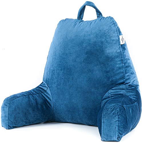 AMERIERGO Almohada de Lectura con Espuma Viscoelástica Triturada, Ideal para Trabajar, Leer o Jugar en la Cama/Sofá/Suelo AMERIERGO Almohada de Lectura con Espuma Viscoelástica Triturada, Ideal para Trabajar, Leer o Jugar en la Cama/Sofá/Suelo