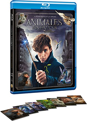 Animales Fantásticos Y Donde Encontrarlos + Postales Criaturas Magicas Blu-Ray [Blu-ray]
