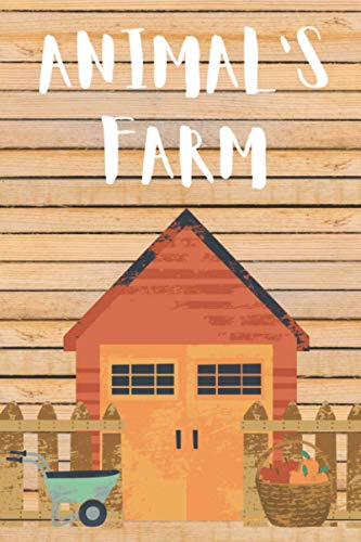 Animal's Farm: Book For Toddles| BrilliantImages For Your Kid With Village Equipment, Animals and Places| Suitable For 0-2 Years Old| Early Childhood ... Words| Fun And Joy| Relaxation For Adult