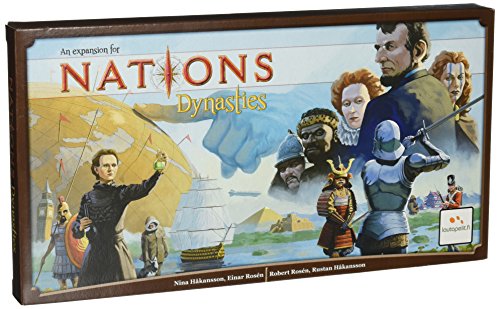 Asmodee editions Nations: Dynasties, la expansión del Juego Dynasties, Multicolor, de la Marca