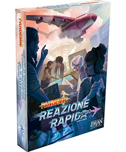 Asmodee Pandemic: reacción rápida, Juego de Mesa, edición en Italiano, 8396, Color, ZM011IT