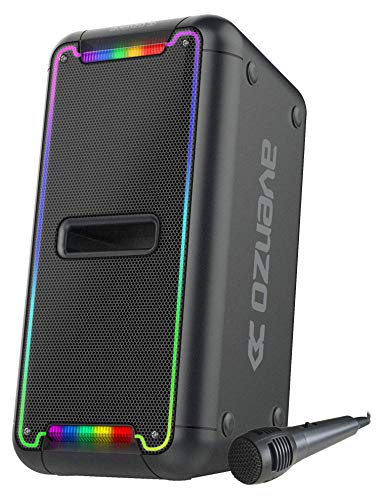 Avenzo AV-SP3201B Altavoz Bluetooth Led y Micro Negro Avenzo AV-SP3201B Altavoz Bluetooth Led y Micro Negro