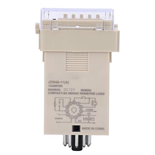 Bajo consumo de energía Ciclo de relé de rango amplio Tiempo de retardo Equipo de maquinaria de relé JDM48‑11 para componente de control JDM48‑11(DC12V) Bajo consumo de energía Ciclo de relé de rango amplio Tiempo de retardo Equipo de maquinaria de relé JDM48‑11 para componente de control JDM48‑11(DC12V)