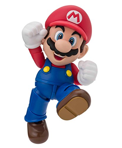 Bandai Tamashii Nations BTN83159-0 - Figura de acción Mario Bros (BTN83159-0) - Figura Super Mario (10cm) Figuarts