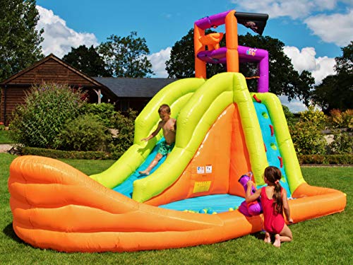 BeBop Barco Pirata Inflable tobogán de Agua Inflable y Piscina para niños BeBop Barco Pirata Inflable tobogán de Agua Inflable y Piscina para niños